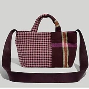 Madewell mixed plaid mini Crossbody Bag 51133